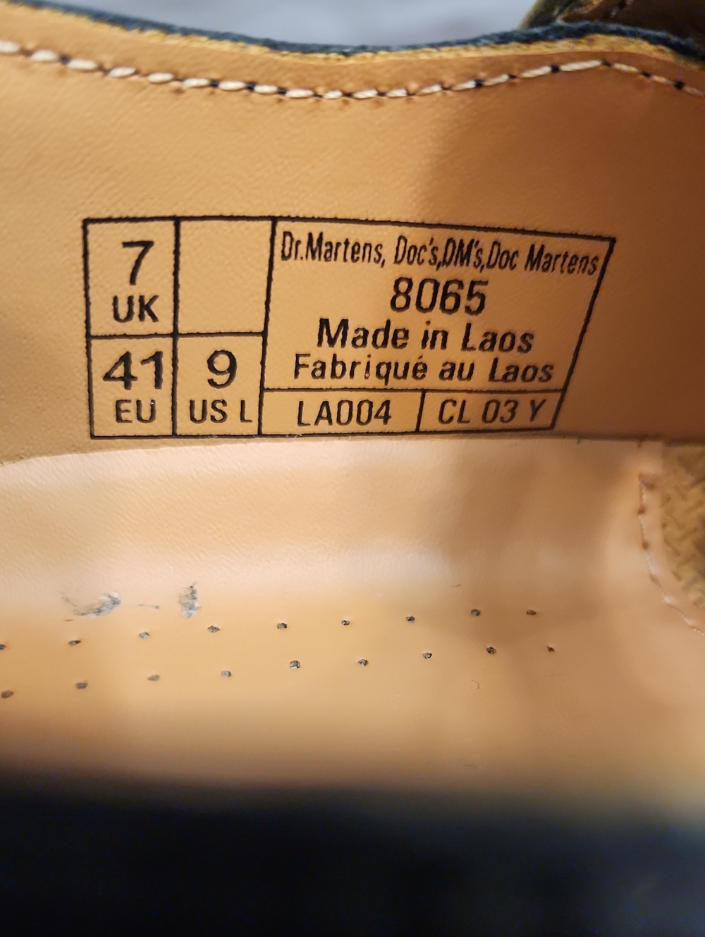 Dr. Martens 8065 Patent Leather Mary Jane Shoes - Black - Picture 9 of 11